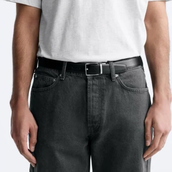 Zara Reversible Leather Belt - Picture 2 of 5